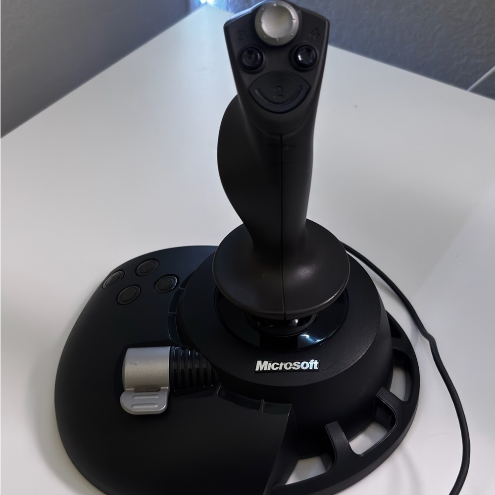 Microsoft Sidewinder Flight Stick Joystick Controller